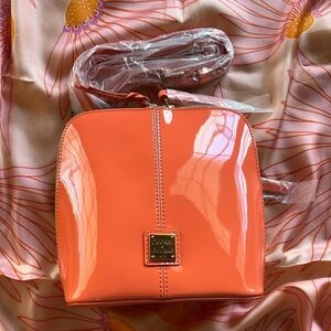 Dooney & Bourke Coral Trixie Patent Leather Crossbody Bag